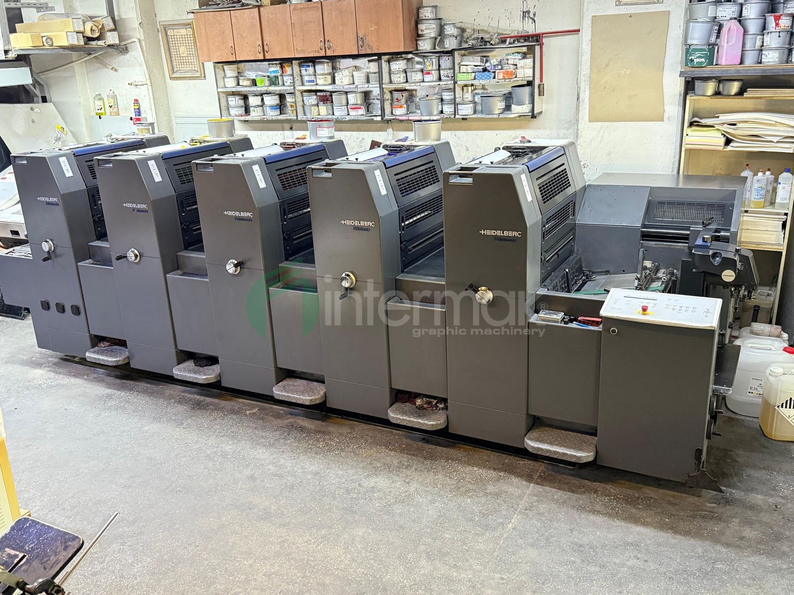 HEIDELBERG - PRINTMASTER PM 52-5+