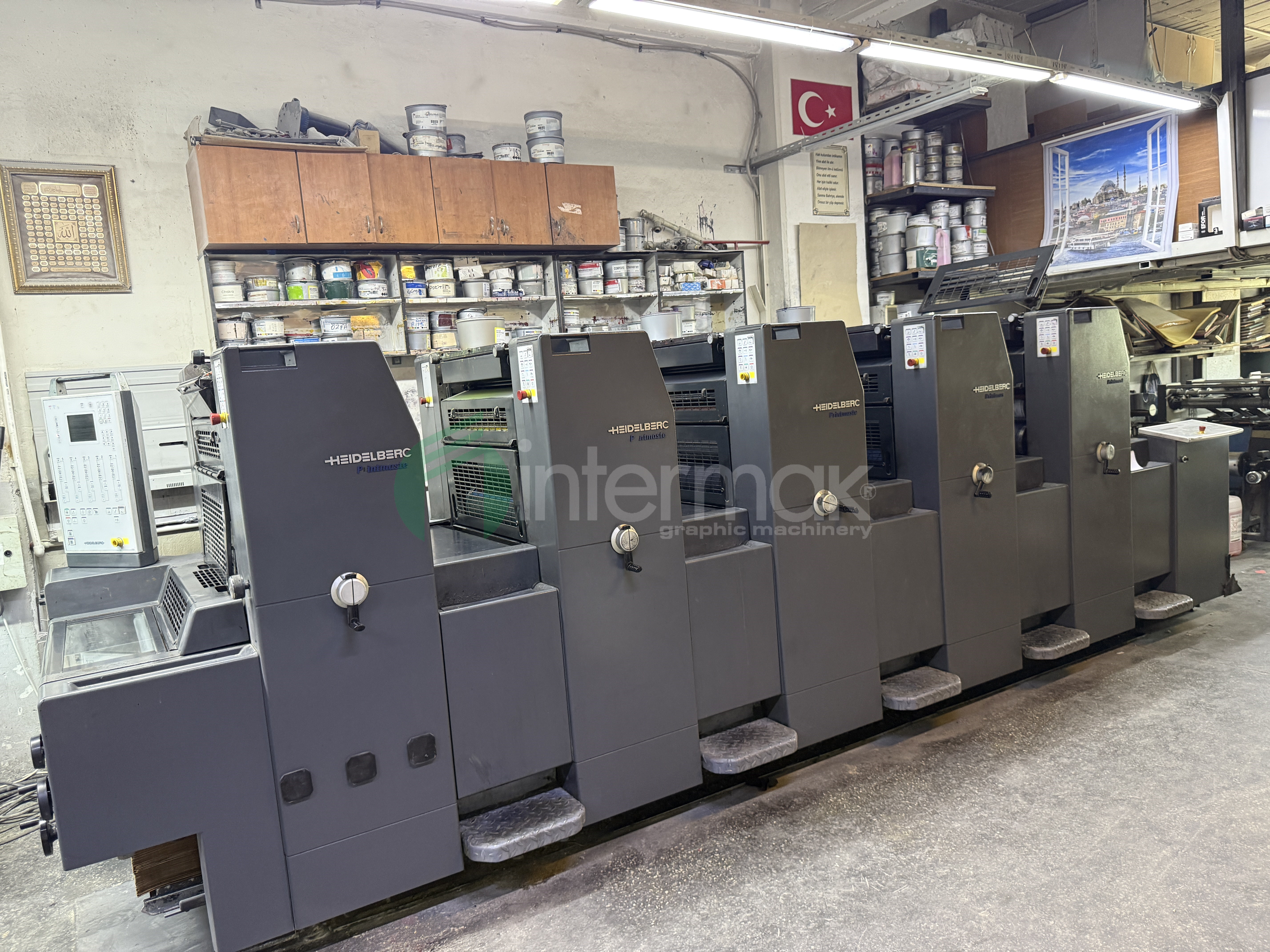HEIDELBERG - PRINTMASTER PM 52-5+